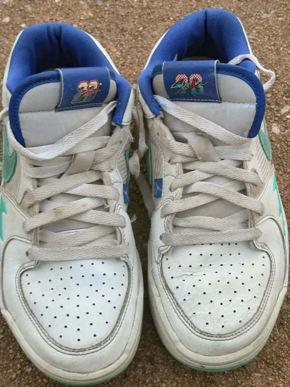 Jordan Stadium 90 SE GS 'White/Hyper Royal/Hyper Jade' sz 7Y